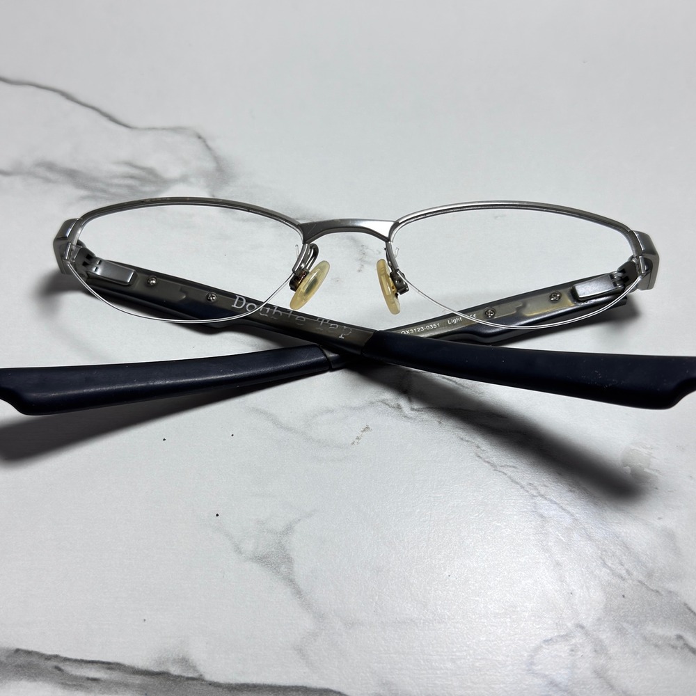 Oakley Double Tap Eyeglasses Frames Pewter OX3123-0351 Rectangular 51-18-140